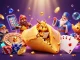 Dhani win players enjoying thrilling games with golden coins and vibrant graphics, experiencing exciting wins.