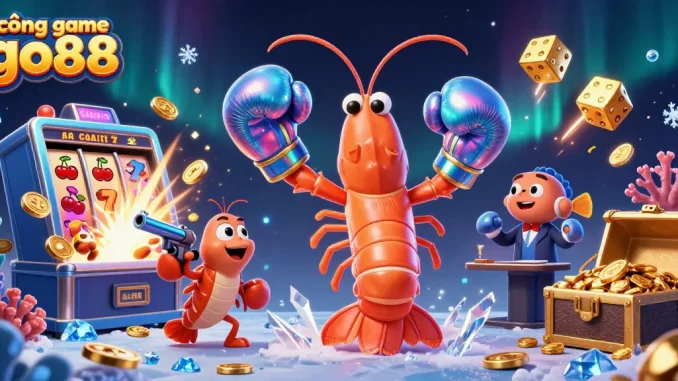 Experience the excitement of cổng game go88 featuring vibrant characters and dynamic casino elements.