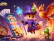 Experience the thrill of sunwin20b with a magical scene of a wizard fox and his phoenix friend amidst vibrant casino elements.